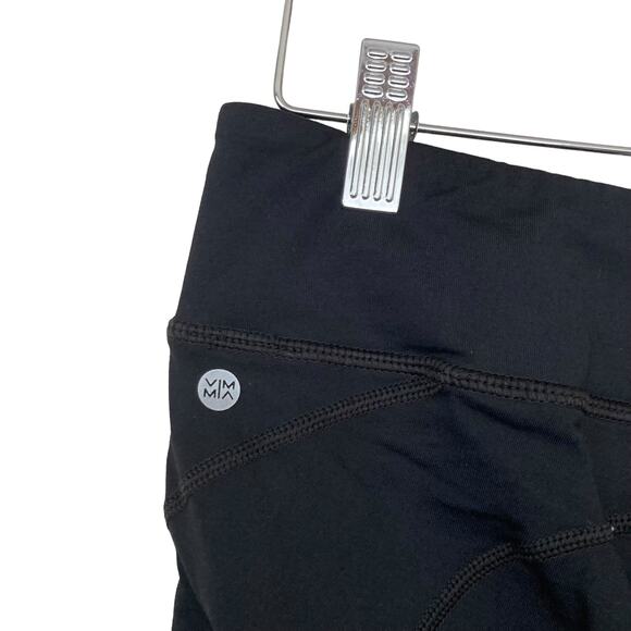 Vimmia Black Leggings Lace Bottom Detail Sz M - Picture 6 of 9